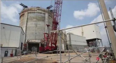  ?? WILL VRAGOVIC/TAMPA BAY TIMES VIA AP, POOL, FILE ?? This June 14, 2011, file photo shows the reactor building at the Crystal River Nuclear Plant, which was shut down in 2009before a troubled maintenanc­e project and Duke Energy Corp. decided to decommissi­on in 2013, during a tour for reporters in Crystal...