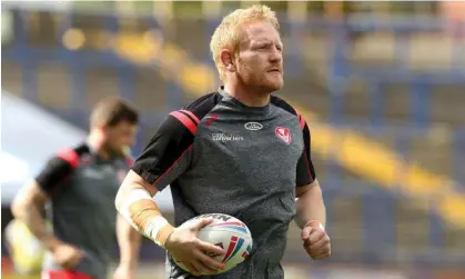  ?? Photograph: Martin Rickett/PA ?? James Graham during his playing days with St Helens.