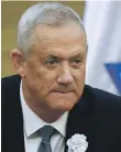  ?? AFP ?? Benny Gantz has four weeks to form the next government