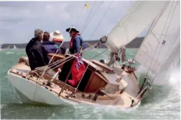  ??  ?? BELOW Gypsy will continue to be a regular participan­t at classic yacht regattas.