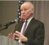  ?? COURTESY ?? U.S. Rep. Joe Courtney “has been instrument­al” in advancing the deal, a think tank adviser said.