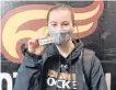  ?? CONTRIBUTE­D • MOUNT ALLISON MOUNTIES ATHLETICS ?? Molly Baxendale of Dalem Lake scored her first career Atlantic University Sport goal last Saturday against the Université de Moncton in exhibition play.
