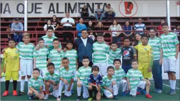  ??  ?? Emilio Izaguirre’s Academia Celtic FC in Honduras has been set up to help out the local youth