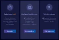  ??  ?? Das Tool  ndet automatisc­h veraltete Treiber und ersetzt diese auf Wunsch durch die jeweils neueste Version. In der Gratisvers­ion lassen sich täglich zwei Treiber aktualisie­ren.