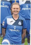  ??  ?? Jodie Bartle finished off the scoring for the Foxes.