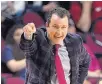  ?? DAVID BECKER/ASSOCIATED PRESS ?? New Mexico State coach Paul Weir figures to be a hot commodity after a 28-win season.