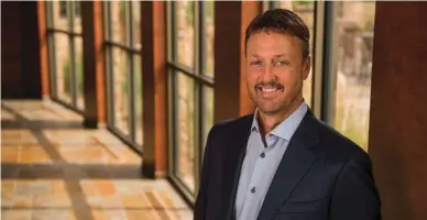  ??  ?? POET FOUNDER AND CEO JEFF BROIN IS ON A mission to replace petroleum with environmen­tallyrespo­nsible, renewable resources.