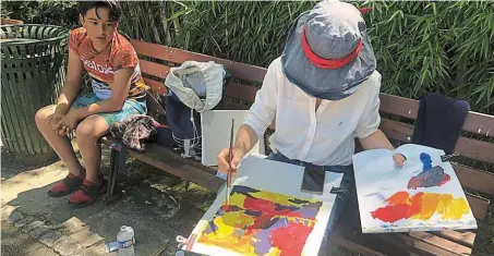  ?? | PHOTO : OUEST-FRANCE ?? Une vingtaine d’Urban Sketchers seront à l’oeuvre, ce dimanche, à Lorient.