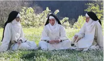  ?? GUNPOWDER & SKY ?? No nun-sense: Alison Brie, left, Aubrey Plaza and Kate Micucci star in The Little Hours.