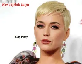  ??  ?? Katy Perry