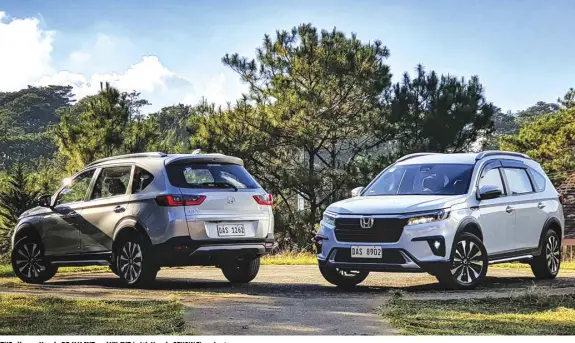  ?? ?? THE all-new honda BR-V V CVT and VX CVT (with honda SENSING) variants