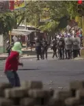  ?? JorGE torrES
Foto: EPA/ ?? Våldsamma protester har rasat i Nicaragua i flera dagar.