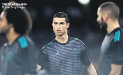  ?? Picture: Getty Images ?? CRISTIANO RONALDO