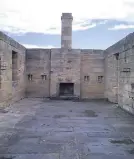  ??  ?? Military Guardhouse (c. 1842) and Isolation Cells – remains of Cockatoo Island convict site, Sydney Harbour