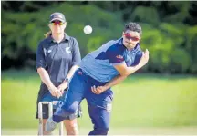  ??  ?? Te Puke’s Iman Singh grabbed three wickets for 23 runs in the victory over Mount Maunganui.