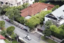 ??  ?? A VIEW of former Prime Minister Lee Kuan Yew’s Oxley Road residence in Singapore June 14.