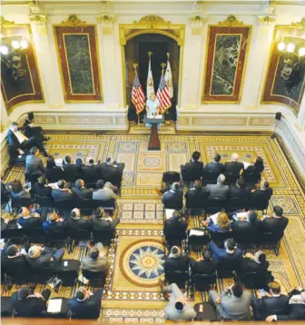  ?? (Orthodox Union) ?? US EDUCATION SECRETARY Betsy DeVos meets with Orthodox Union leaders and advocates at the White House on Thursday.