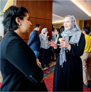  ?? Supplied photo ?? Employers enrolled in Emirates NBD’s ‘Careers Network’ programme and hopeful candidates with disabiliti­es came together at an event held on Tuesday. —