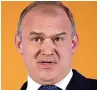  ?? ?? SUMMIT
Ed Davey