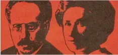  ?? Foto: Adobe.Stock ?? Liebknecht und Luxemburg, hier zum 50. Jahrestag der Revolution auf einer DDR‰ Briefmarke geehrt – später Symbole des Protests gegen das Regime.