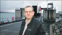  ?? Photograph: Sara Bain. ?? Secretary of Sleat Transport Forum Rob Ware at Armadale Ferry terminal.