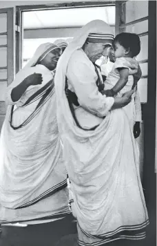  ??  ?? PICTURES FROM THE BOOK SAINT TERESA OF CALCUTTA: A CELEBRATIO­N OF HER LIFE AND LEGACY