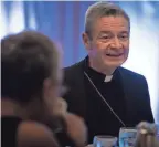  ??  ?? Breakfast with the Bishop is intended to raise awareness and support for the work of Catholic Social Services and its 13 programs.