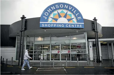  ?? ROSA WOODS/STUFF ?? Plans to redevelop the Johnsonvil­le Shopping Centre were first discussed more than a decade ago.