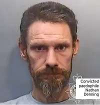  ?? ?? Convicted paedophile Nathan Denning