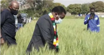  ??  ?? Agricultur­al financing now made easy through AFC Holdings launched by President Emmerson Mnangagwa.
