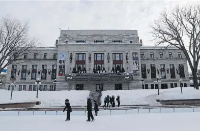  ?? MATHIEU BELANGER / POSTMEDIA NEWS ?? Place D’Youville in Quebec City is named for Marguerite d’Youville, founder of a religious order that kept slaves.