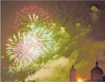  ?? FOTO: DEREK SCHUH ?? Auf dem Basilikavo­rplatz darf in der Silvestern­acht kein Feuerwerk gezündet werden.