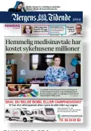  ??  ?? FAKSIMILE: BT fortalte i går om hvordan en hemmelig medisinavt­ale har kostet norske sykehus millioner av kroner.