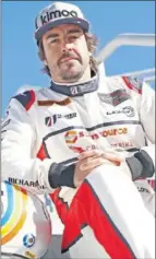  ??  ?? Fernando Alonso.