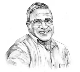  ??  ?? The newly-appointed deputy chairman of the Rajya Sabha, Harivansh Narayan Singh, talks to Shikha Shalini about his new role in the House, how he will put to use his journalist­ic and other experience and what he expects from the leaders in the House