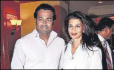  ?? HT PHOTO ?? Leander Paes and Rhea Pillai met in 2003.