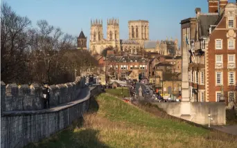  ?? Photo:Alamy/PA ?? York's City Wall.