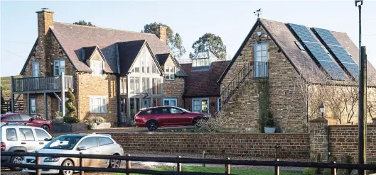  ?? ?? Constituen­cy home: Mr Zahawi paid £875,000 in 2011 for the 35-acre estate with livery yard on the edge of the Cotswolds