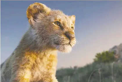  ??  ?? This summer’s remake of Disney’s The Lion King has also rebooted claims that the company lifted parts of a Japanese story about a lion cub.