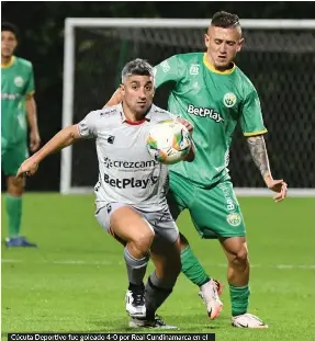 Cúcuta tendrá que pasar la página tras estrepitos­a caída - PressReader