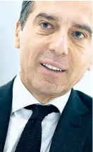  ?? Foto: Matthias Cremer ?? Ex-Kanzler Christian Kern argumentie­rt mit Karl Marx.