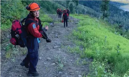  ?? ?? Devyn Gale, 19, the Canadian firefighte­r killed in a wildfire. Photograph: Instagram/nolangale