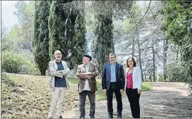  ?? CÉSAR RANGEL ?? Toni Massanés, Martí Boada, Josep Roca i Cristina Jolonch
