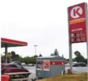  ??  ?? CIRCLE K GRIMSTAD: Bensin 16,96. Diesel 15,78