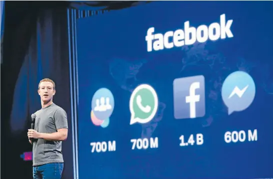  ?? Photo: REUTERS ?? Even global companies such as Facebook are better at disclosing their New Zealand data requests than most local companies.