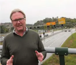  ?? FOTO: JANNE BIRGITTE PRESTVOLD ?? Ordfører i Lillesand Einar Holmer-hoven (H) ber kristiansa­nderne om å ikke trene i Lillesand.