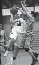  ?? File photo ?? Mount junior forward Katie Lynch scored a team-high 12 points in Wednesday night’s 44-29 defeat to Smithfield in an Injury Fund contest.