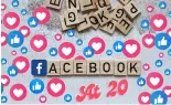  ?? ?? Facebook celebrated its 20th anniversar­y on 4 February.