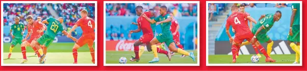  ?? ?? La racha de derrotas de Camerún en los torneos finales de la Copa del Mundo se extendió a ocho juegos.