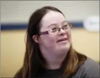  ?? ASSOCIATED PRESS ?? Student Emily Scott is pictured at West Chester University in West Chester.